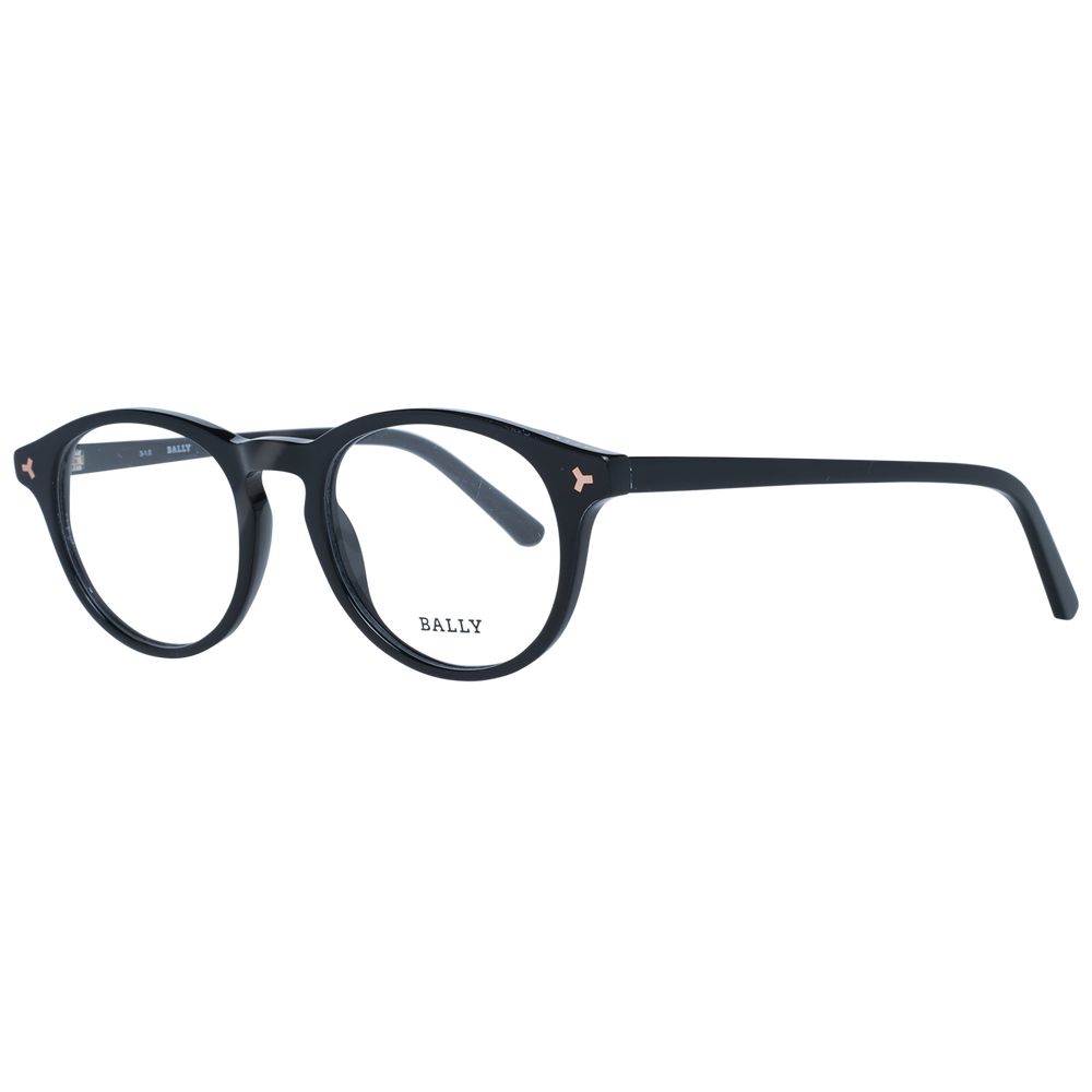 Bally Black Plastic Glasses Frames