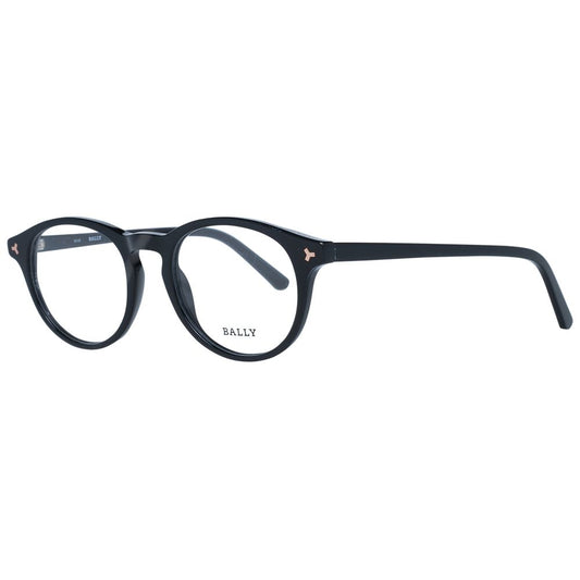 Bally Black Plastic Glasses Frames