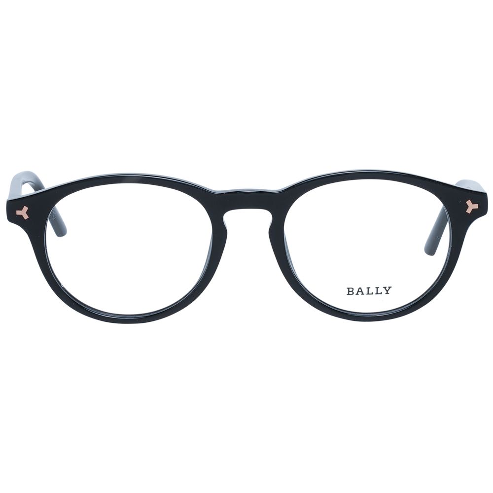 Bally Black Plastic Glasses Frames