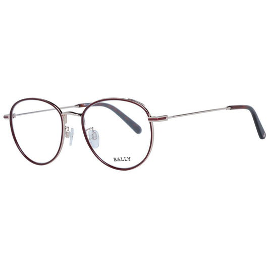 Bally Burgundy Unisex Optical Frames Bally