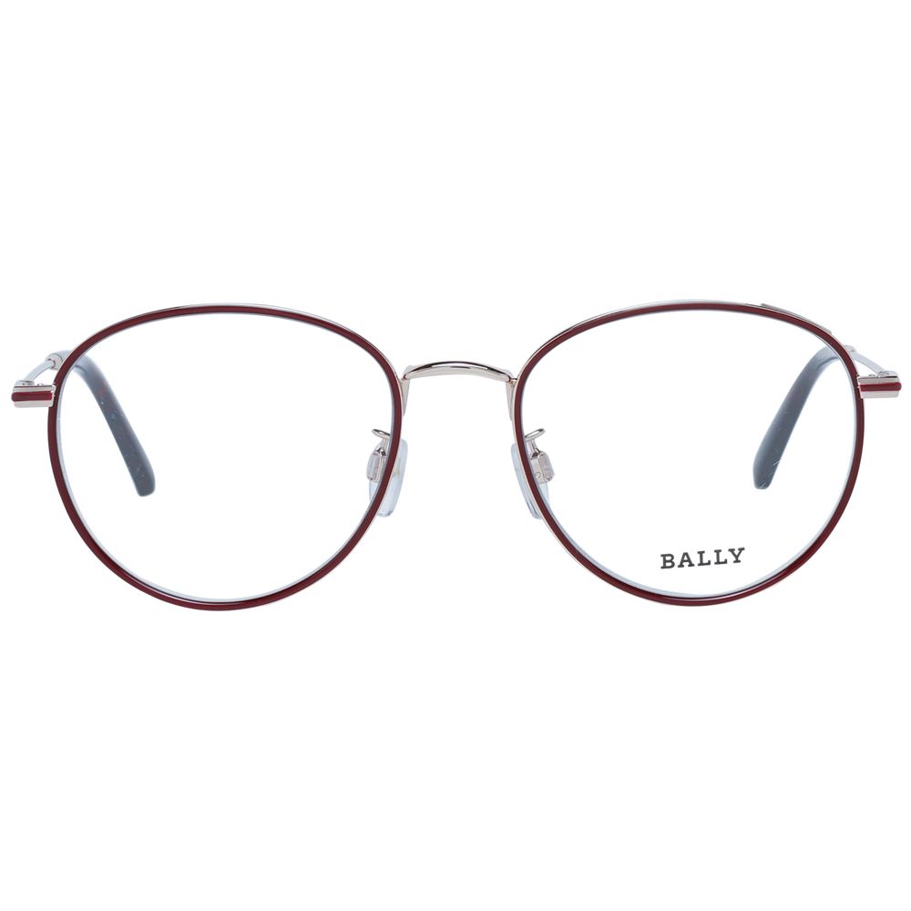 Bally Burgundy Unisex Optical Frames Bally