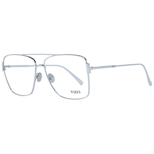 Tod's Silver Metal Glasses Frames