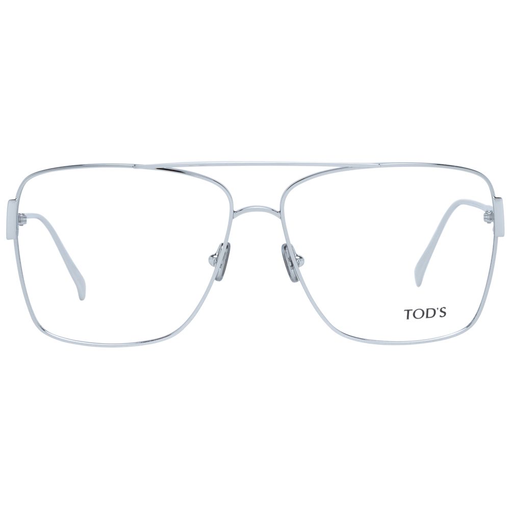 Tod's Silver Metal Glasses Frames