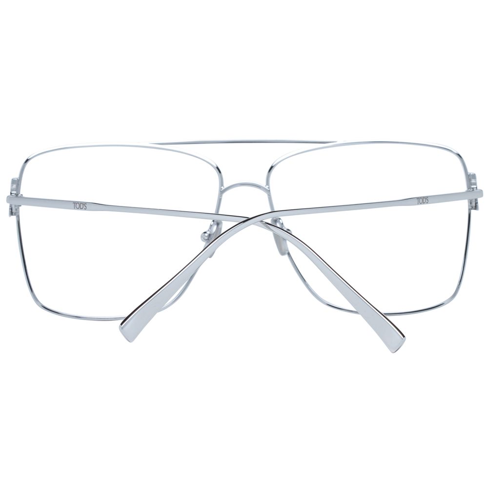 Tod's Silver Metal Glasses Frames