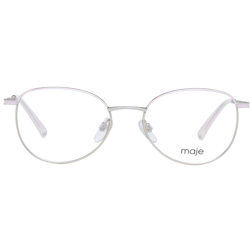 Maje Gold Metal Glasses Frames