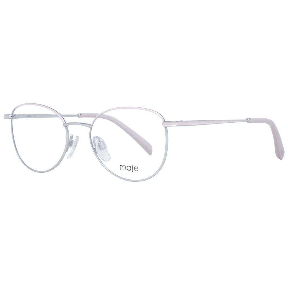 Maje Silver Metal Glasses Frames