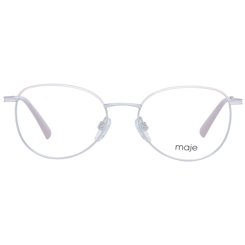 Maje Silver Metal Glasses Frames