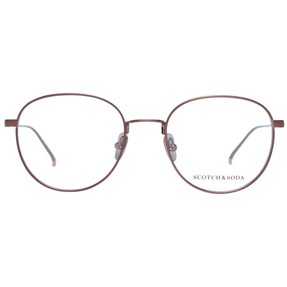 Scotch & Soda Brown Men Glasses Frame