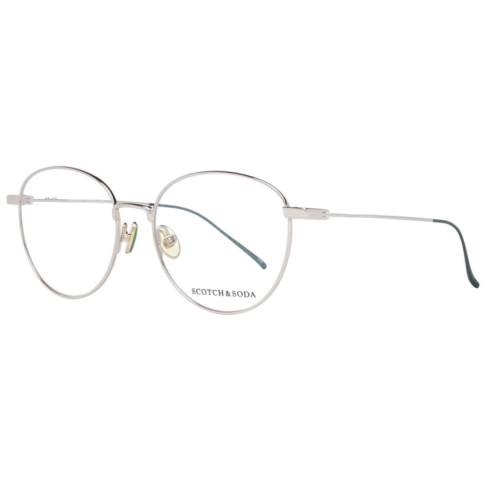Scotch & Soda Gold Metal Glasses Frames
