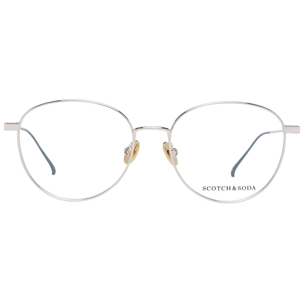 Scotch & Soda Gold Metal Glasses Frames