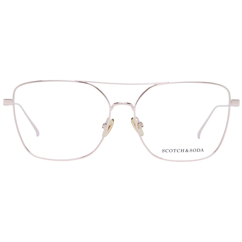 Scotch & Soda Gold Metal Glasses Frames