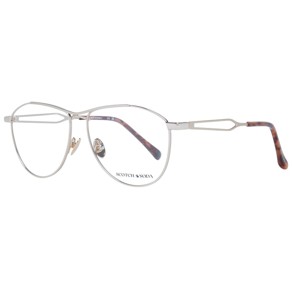 Scotch & Soda Gold Metal Glasses Frames
