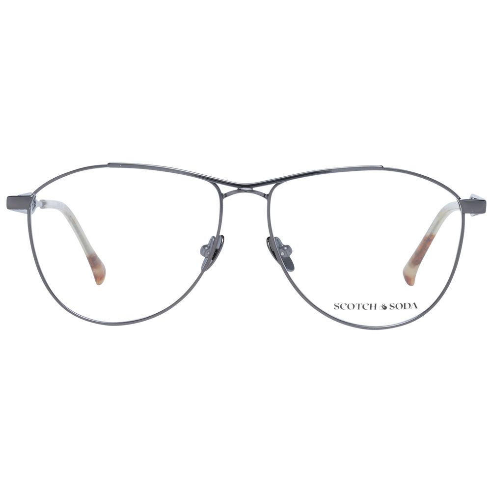 Scotch & Soda Gray Metal Glasses Frames