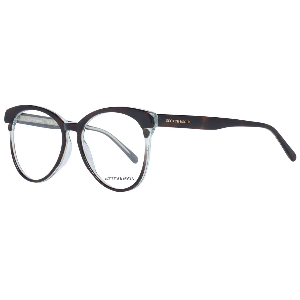 Scotch & Soda Brown Plastic Glasses Frames