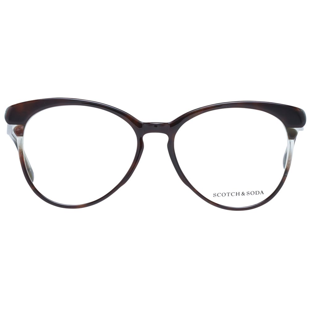 Scotch & Soda Brown Plastic Glasses Frames