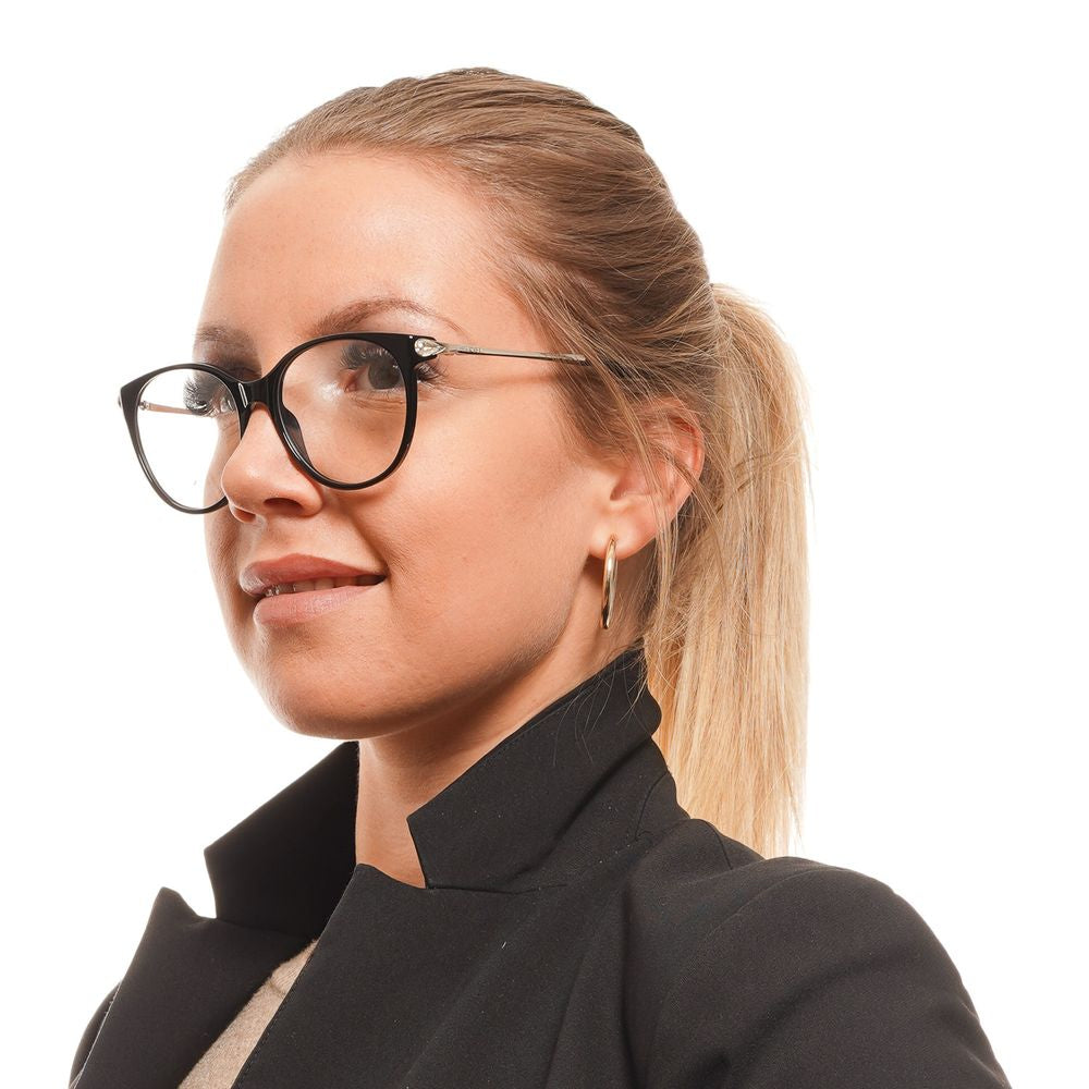 Swarovski Black Women Glasses Frame