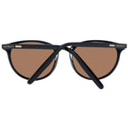 Serengeti black acetate and metal sunglasses with tinted lenses, stylish and modern eyewear for sun protection.