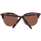 Serengeti Brown Acetate & Metal Sunglasses