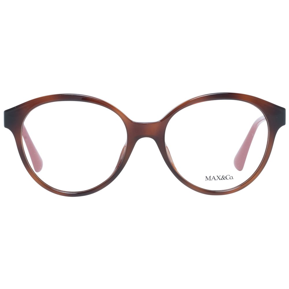 Max & Co Brown Plastic Glasses Frames