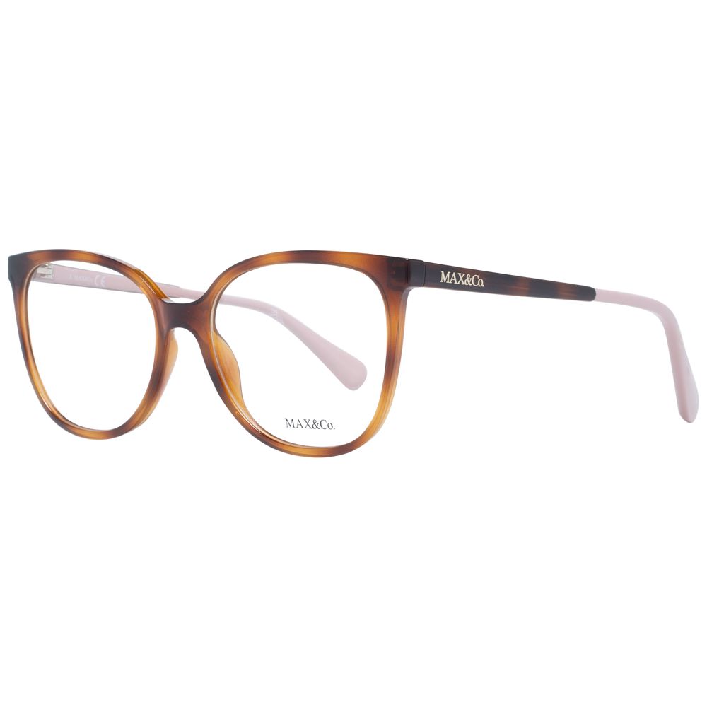 Max & Co Brown Plastic Glasses Frames