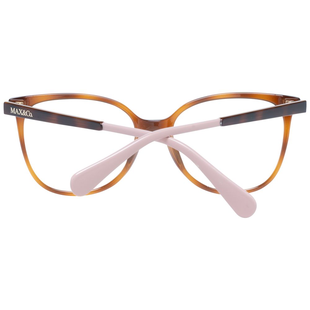 Max & Co Brown Plastic Glasses Frames