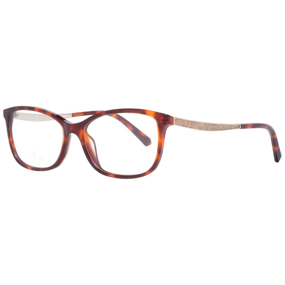 Swarovski Brown Plastic Glasses Frames