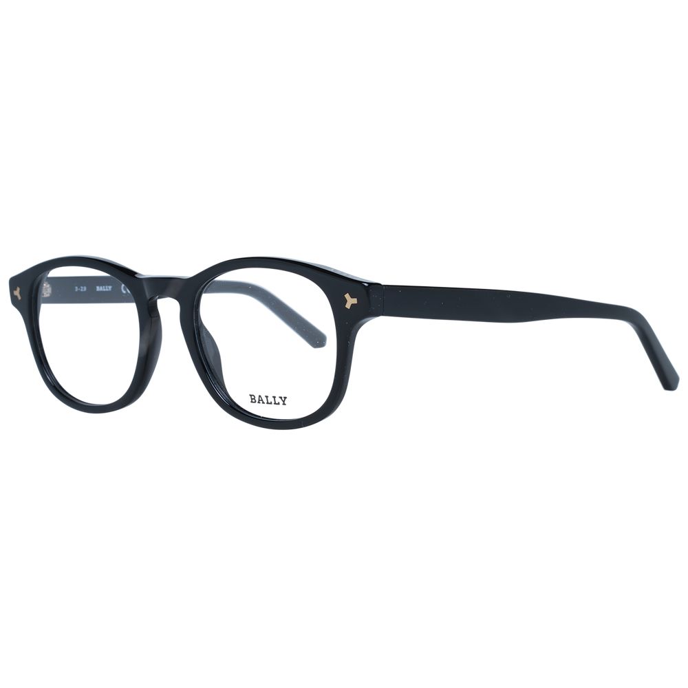 Bally Black Plastic Glasses Frames