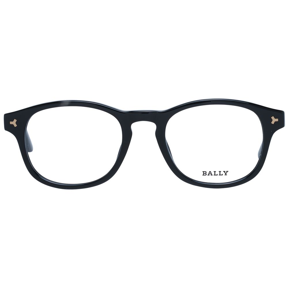 Bally Black Plastic Glasses Frames