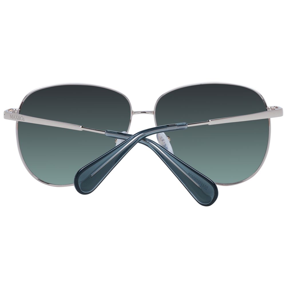 Max & Co Rose Gold Metal Sunglasses