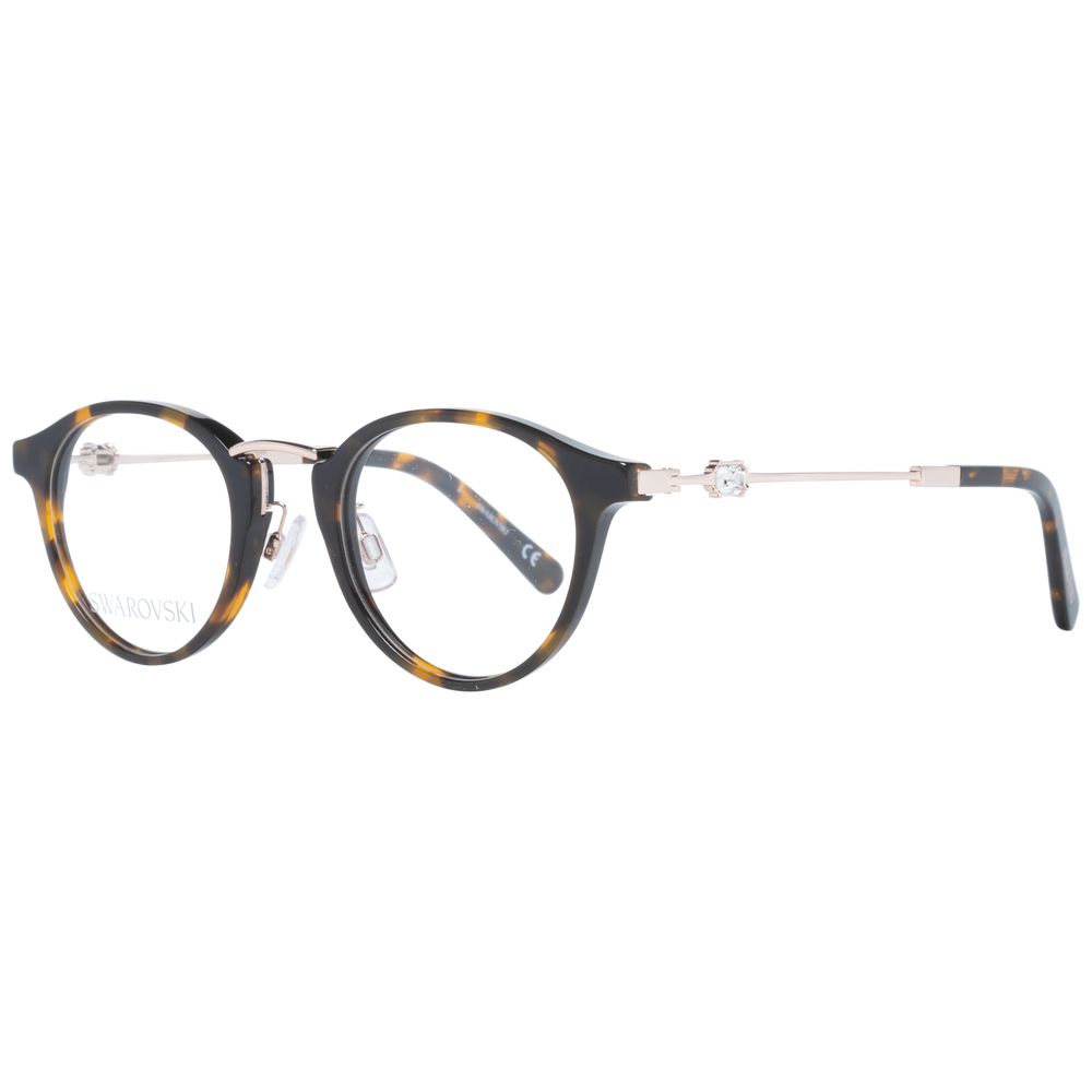 Swarovski Brown Plastic Glasses Frames