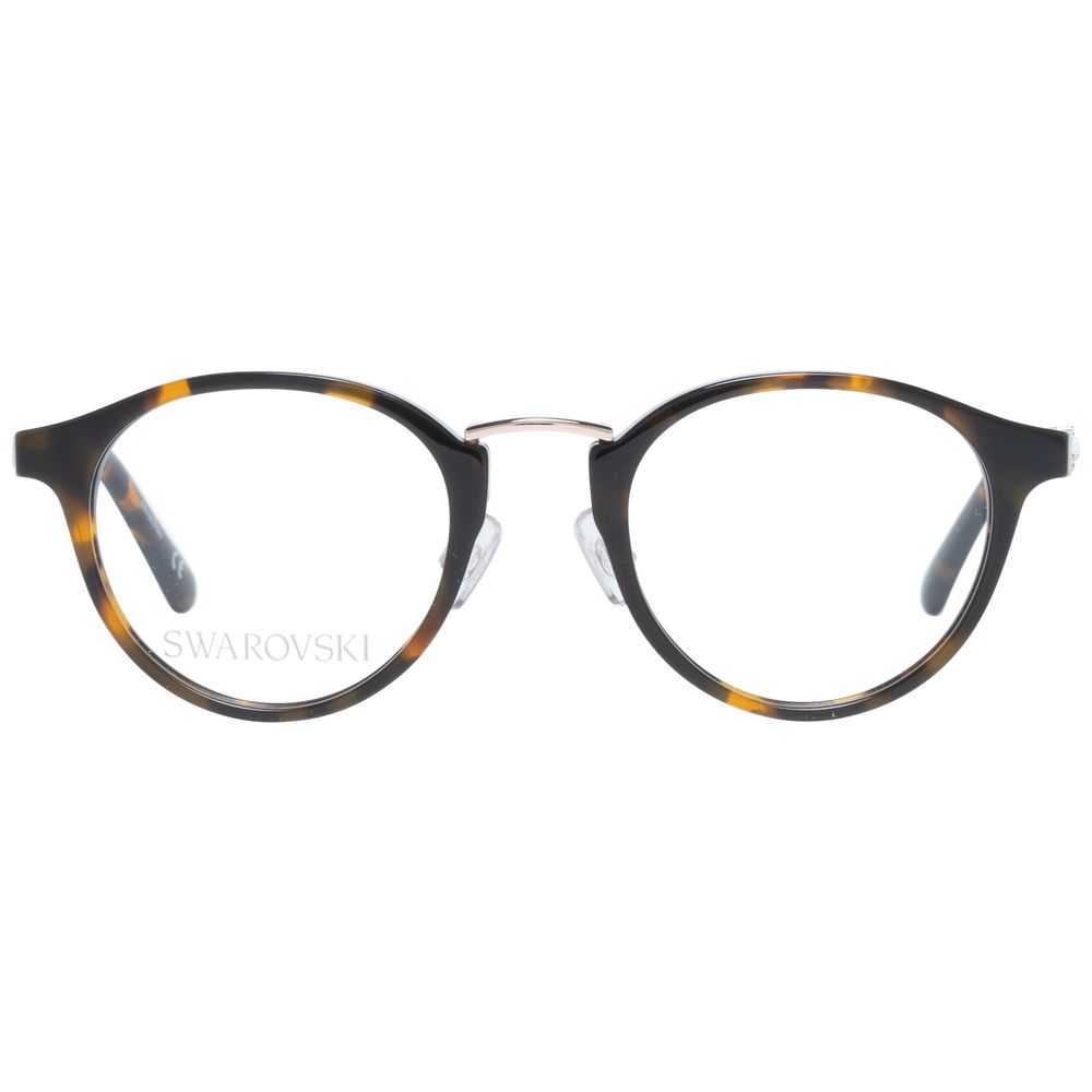Swarovski Brown Plastic Glasses Frames