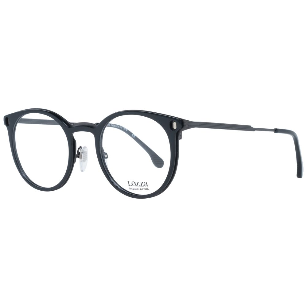 Lozza Black Metal Glasses Frames