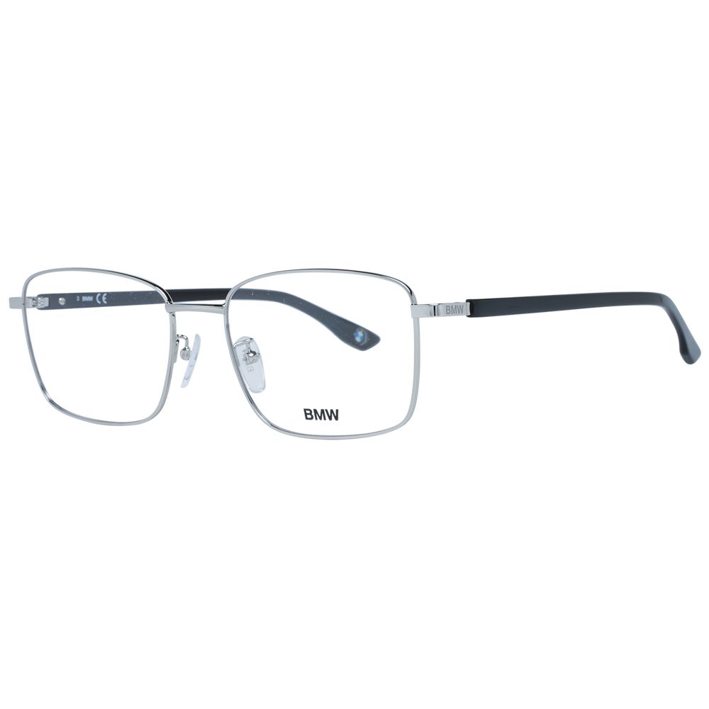 BMW Silver Men Glasses Frame