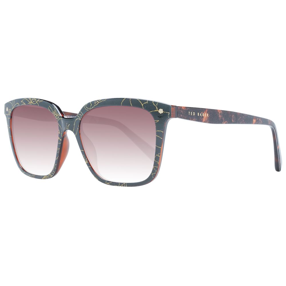 Ted Baker multicolor TR90 sunglasses with round frames and tinted lenses, stylish eyewear for sun protection.
