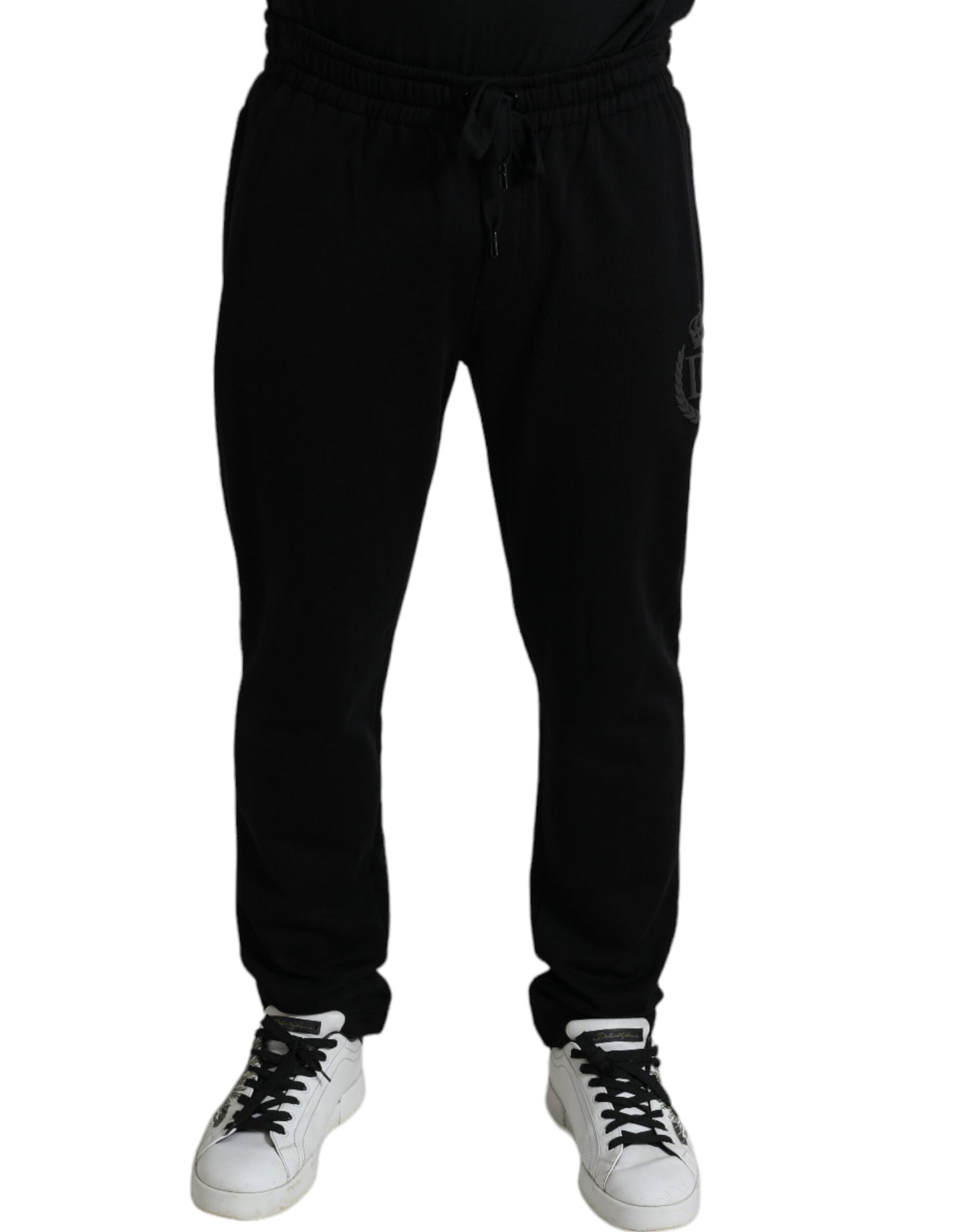 Dolce & Gabbana Black DG Logo Skinny Jogger Sweatpants Pants Dolce & Gabbana