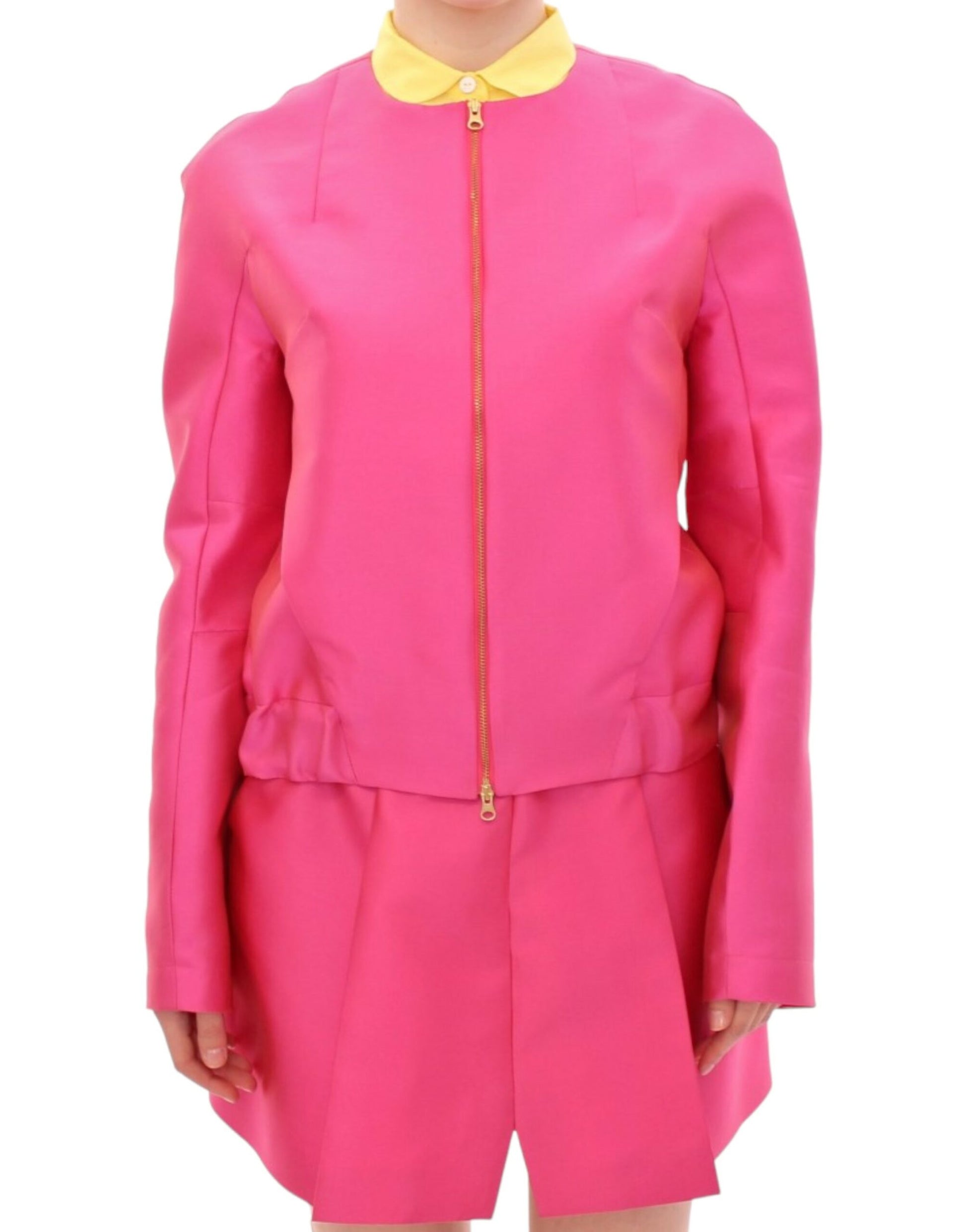 CO|TE Pink silk blend jacket CO|TE