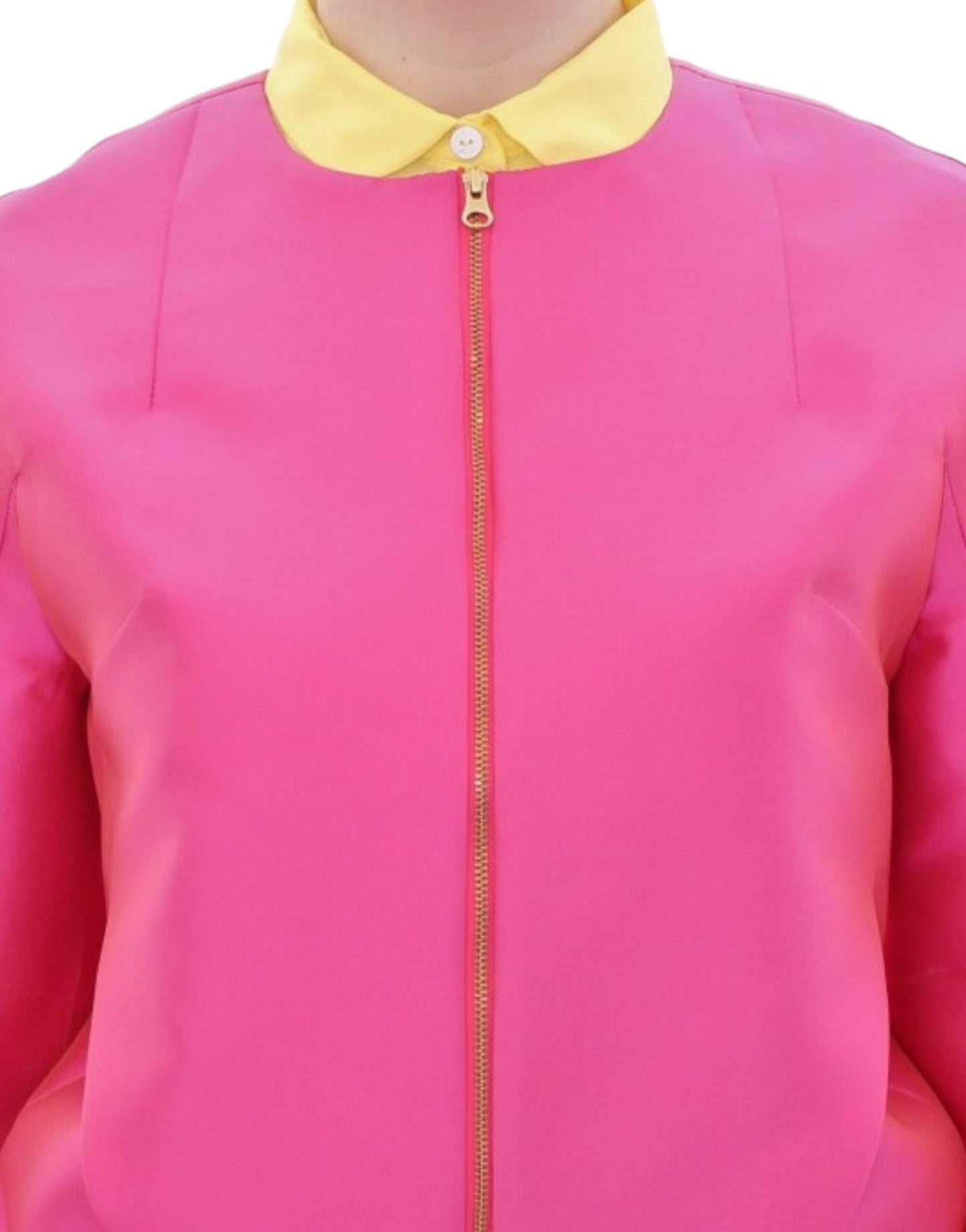 CO|TE Pink silk blend jacket CO|TE