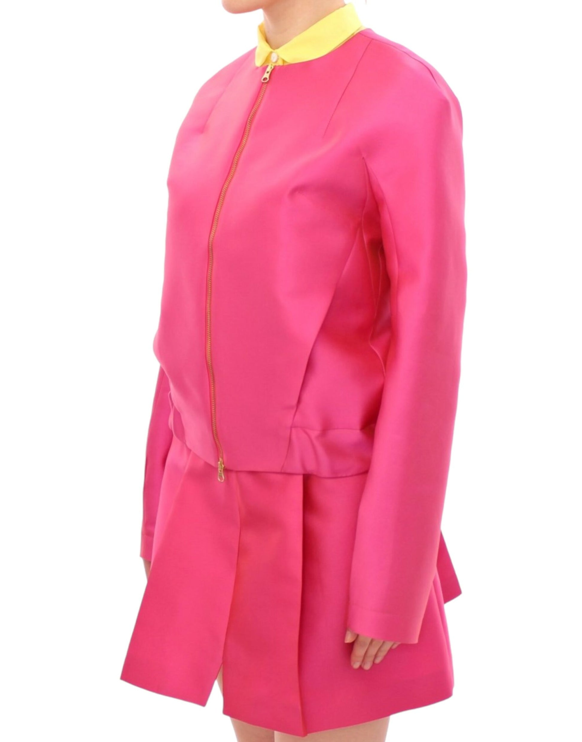 CO|TE Pink silk blend jacket CO|TE