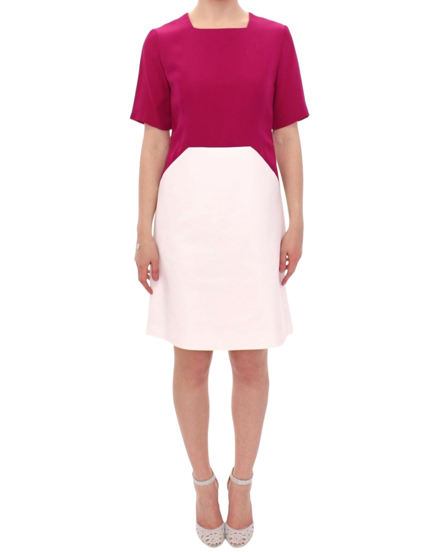 CO|TE White Robot shift dress CO|TE