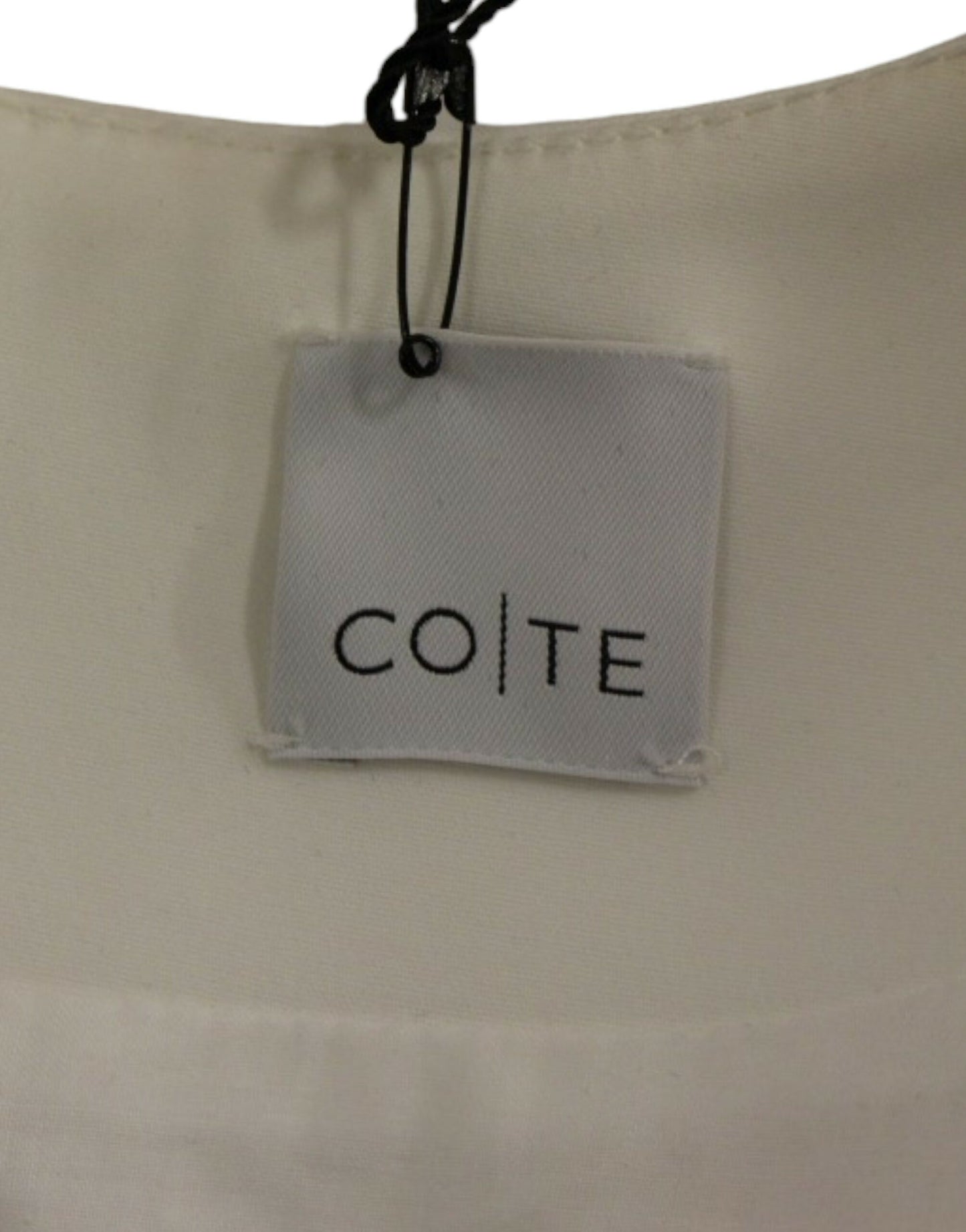 CO|TE White Robot shift dress CO|TE