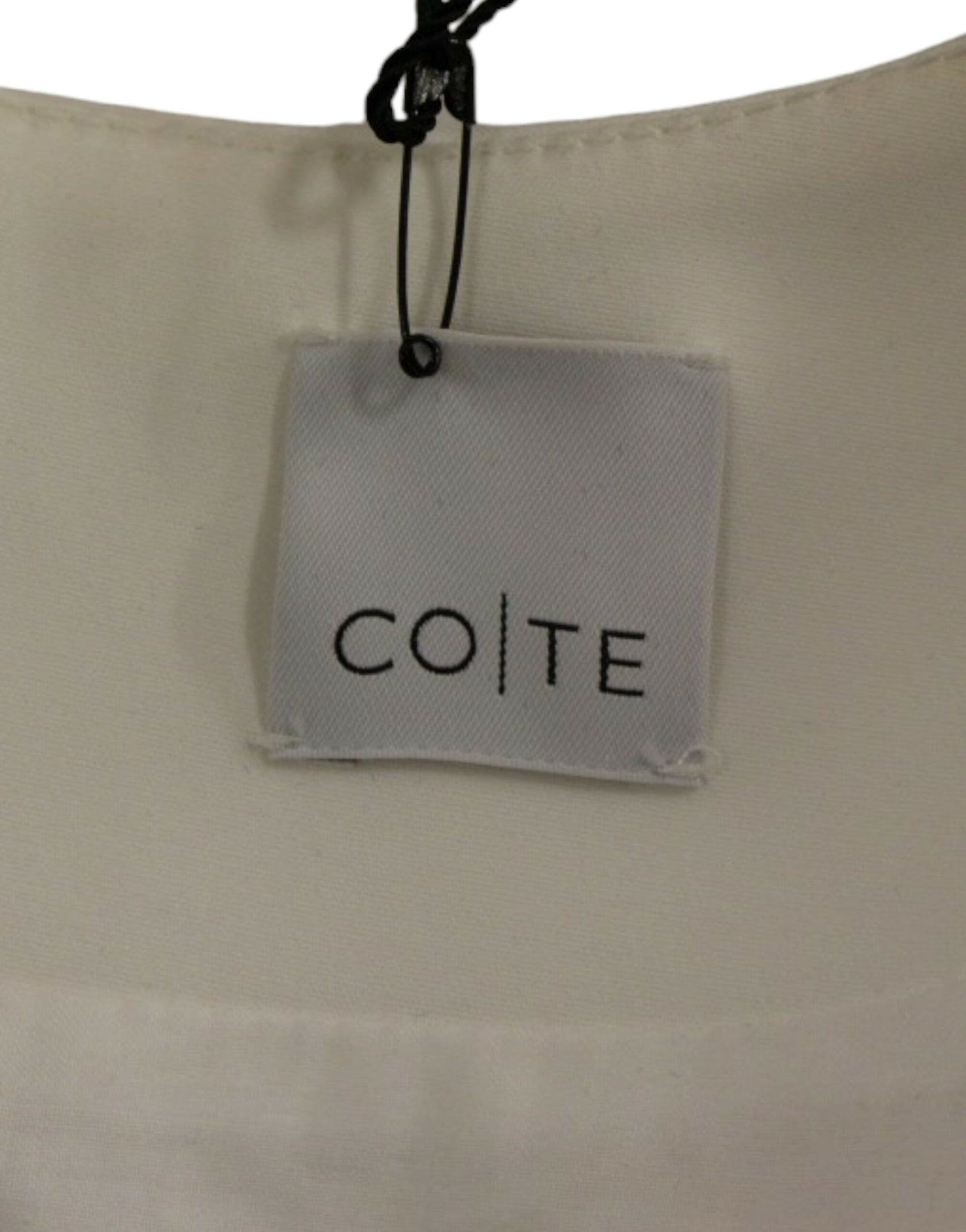 CO|TE White Robot shift dress CO|TE