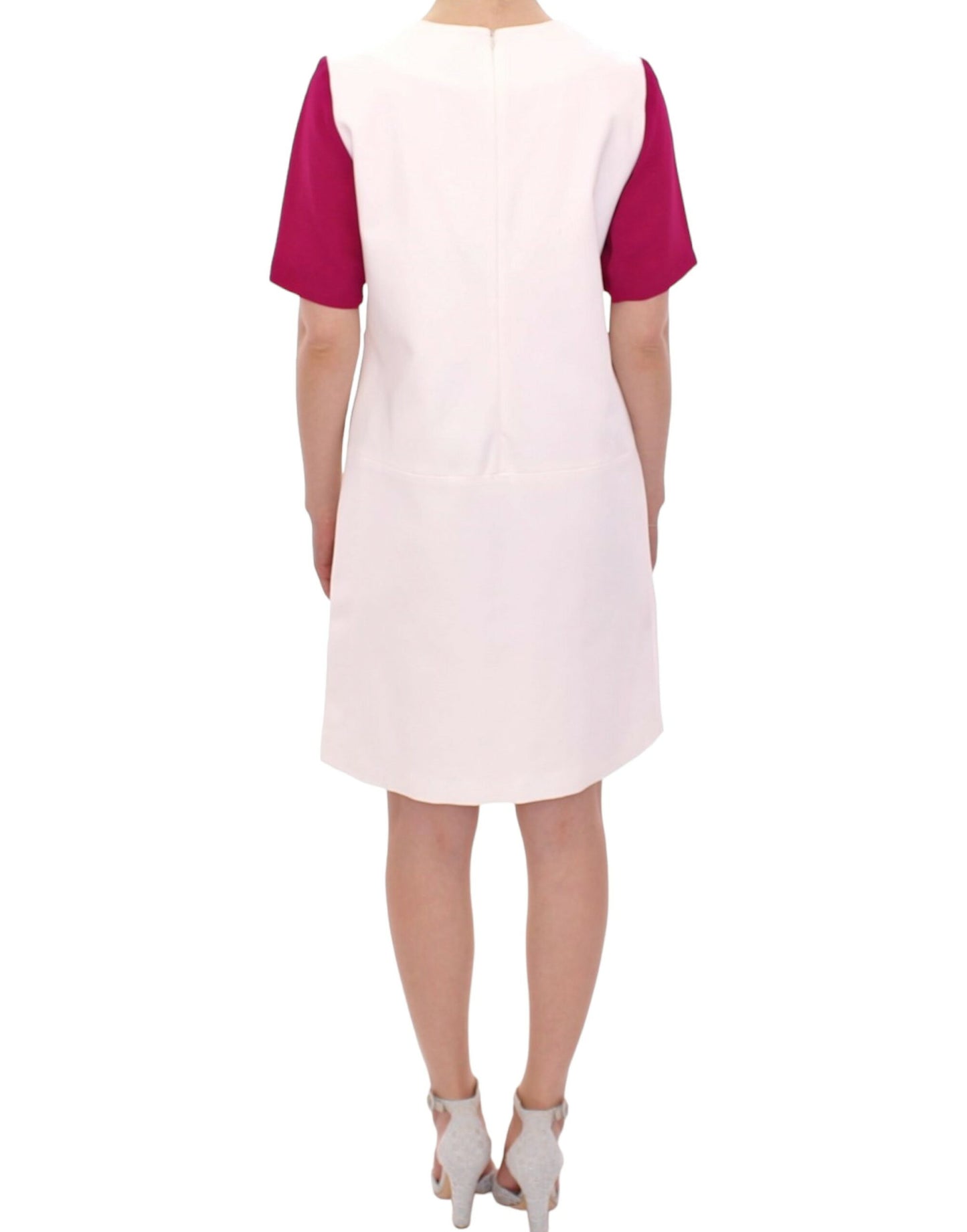 CO|TE White Robot shift dress CO|TE