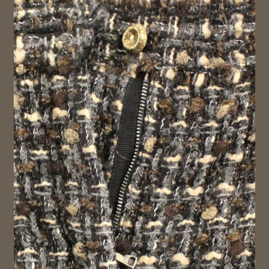 Dolce & Gabbana Multicolor wool shorts pants