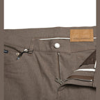 Dolce & Gabbana Brown Cotton Stretch Skinny Men Pants