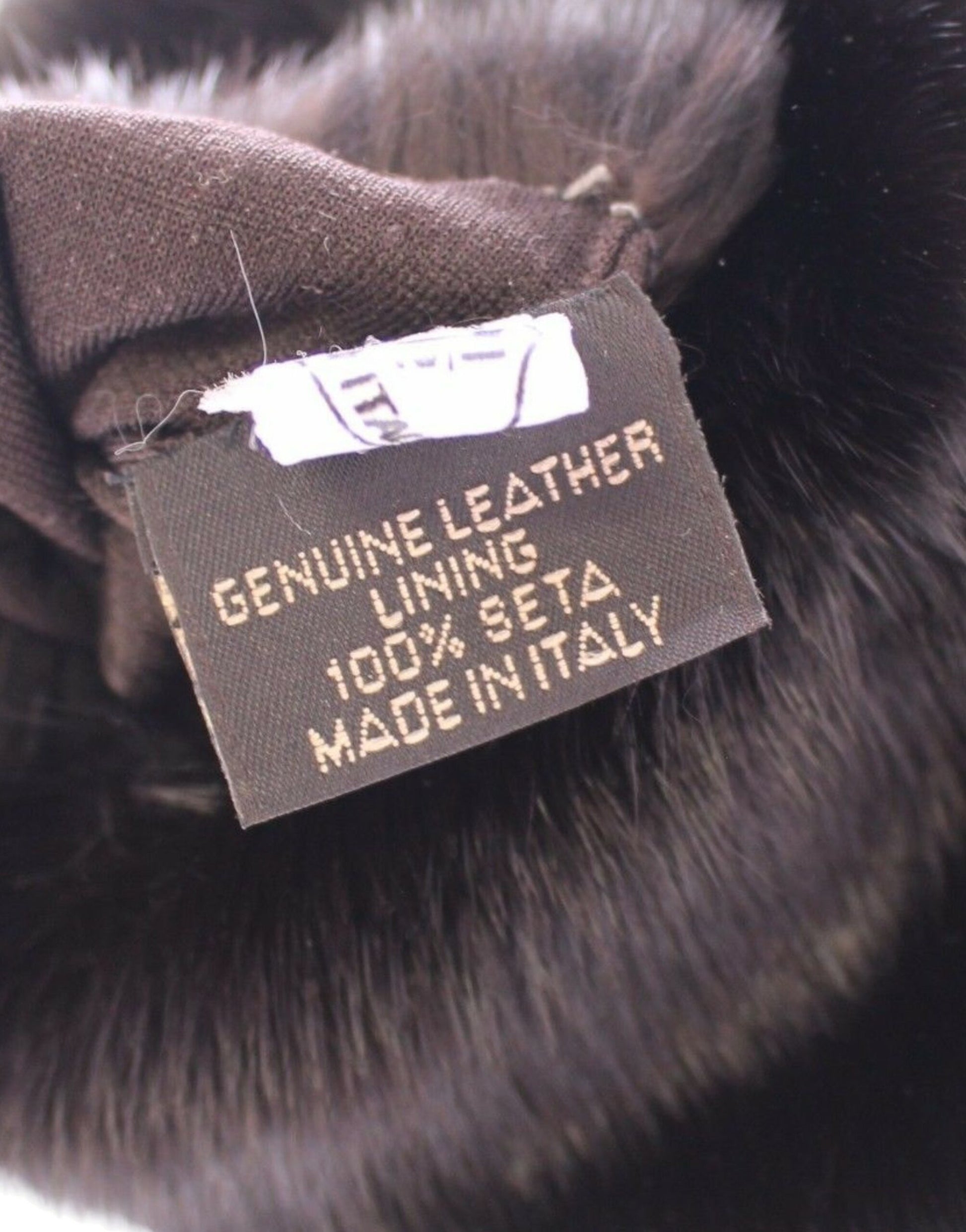 Dolce & Gabbana Purple Mink Fur Goatskin Suede Leather Gloves - Eljoys Fashion 
