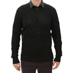 Dolce & Gabbana Dark Green Runway Netz Pullover Netted Sweater