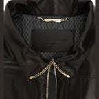Dolce & Gabbana Brown Lambskin Leather Zipper Jacket