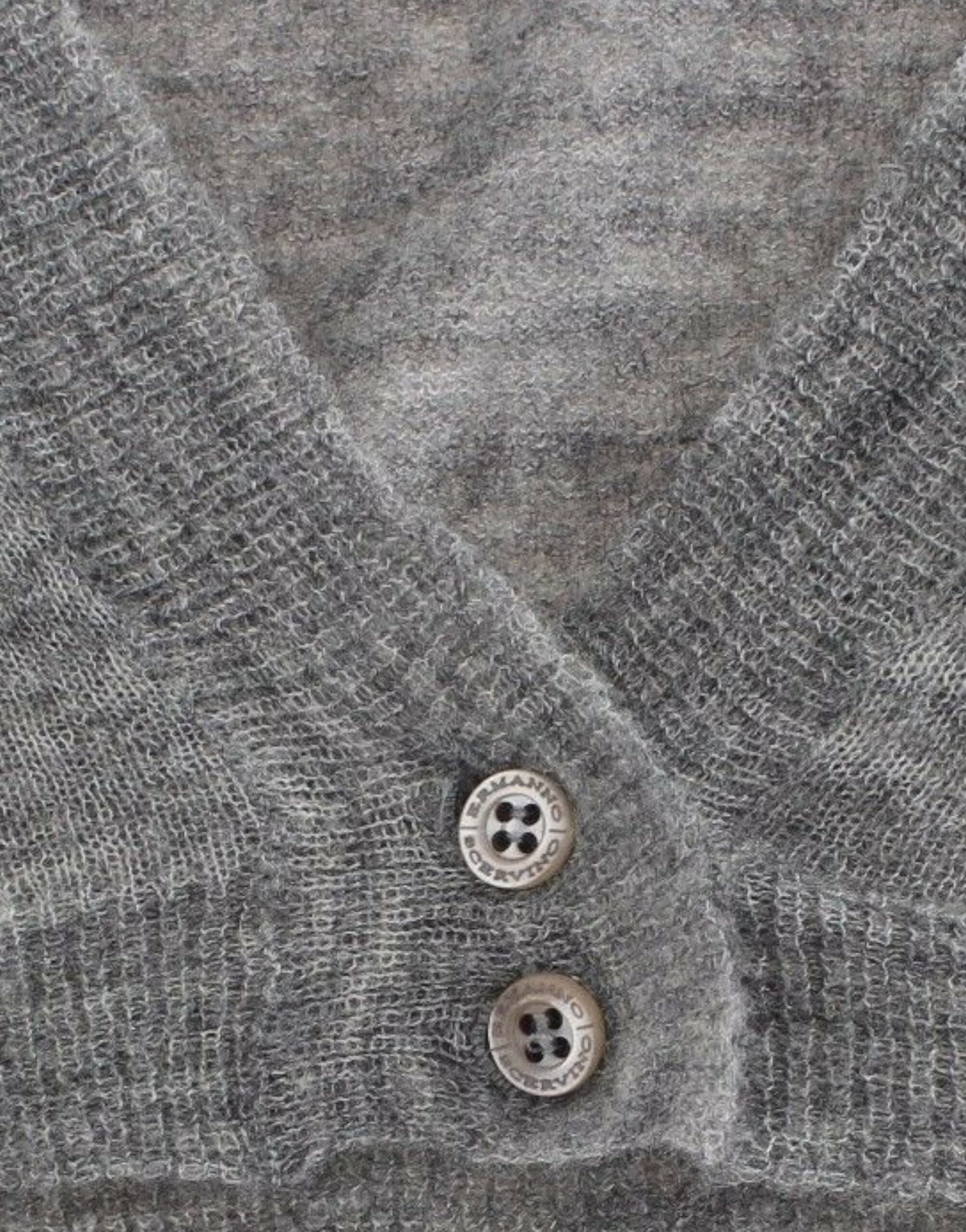Ermanno Scervino Lingerie Knit Gray Bolero Sweater Cardigan Ermanno Scervino