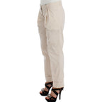 Ermanno Scervino Beige Chinos Casual Dress Pants Khakis