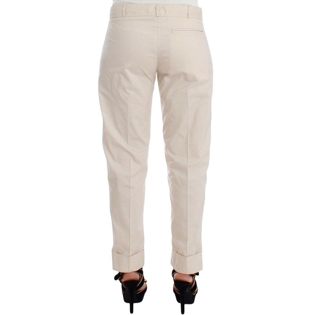 Ermanno Scervino Beige Chinos Casual Dress Pants Khakis